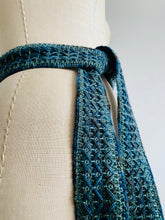 Load image into Gallery viewer, The Lattice Stitch and Horseshoe Cable Tutorial and a Pattern for a Reversible Embroidered Belt