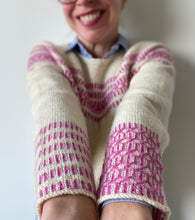 Load image into Gallery viewer, Interval Training Pullover | Knitting and Embroidery Pattern