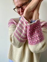 Load image into Gallery viewer, Interval Training Pullover | Knitting and Embroidery Pattern