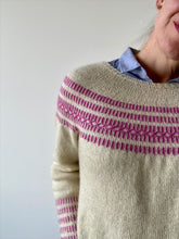 Load image into Gallery viewer, Interval Training Pullover | Knitting and Embroidery Pattern