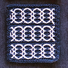 Load image into Gallery viewer, Wedding Rings | Embroidery on Crochet Motif