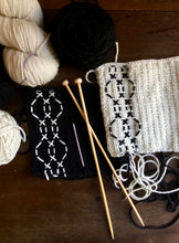 Load image into Gallery viewer, Reversible Stitching on Knits and Purls | Embroidery on Knitting Tutorial