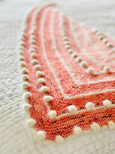 Load image into Gallery viewer, Orange Ombré Wrap With Bobbles
