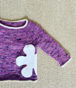 Flower Power Baby Sweater and Hat