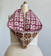 Load image into Gallery viewer, Kogin Flowers Cowl | Knitting Pattern