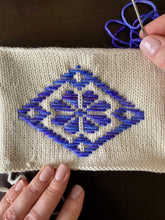 Load image into Gallery viewer, Flowers | Embroidery on Knitting Tutorial
