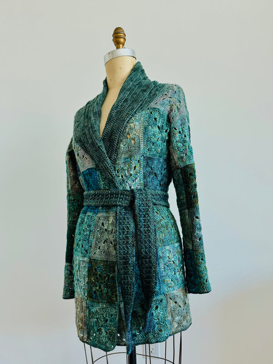 My Technicolor Green Coat – Bloom Handmade Studio