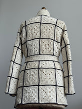 Load image into Gallery viewer, Modern, Sleek and Textured: A Fashion Forward Granny Square Cardigan Newsletter