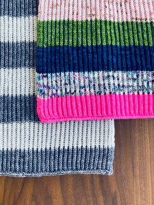 Bloom's Basic Brioche Scarf  |  Knitting Pattern
